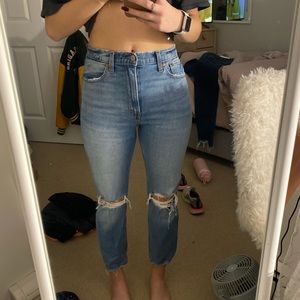 Abercrombie and fitch jeans.